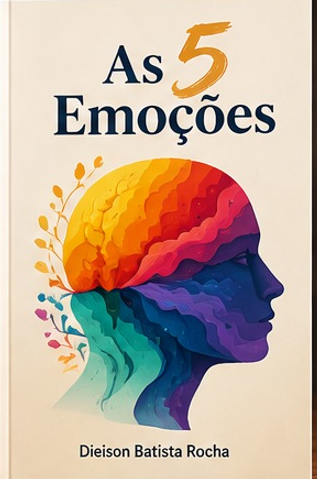 Capa de As 5 Emoções, de Dieison Batista Rocha
